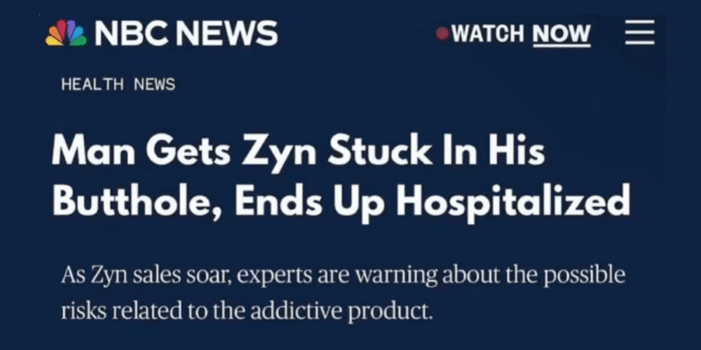 Did a Man Really Get a ZYN Stuck in His Butthole? The Truth Behind the Viral Story - Pouchland