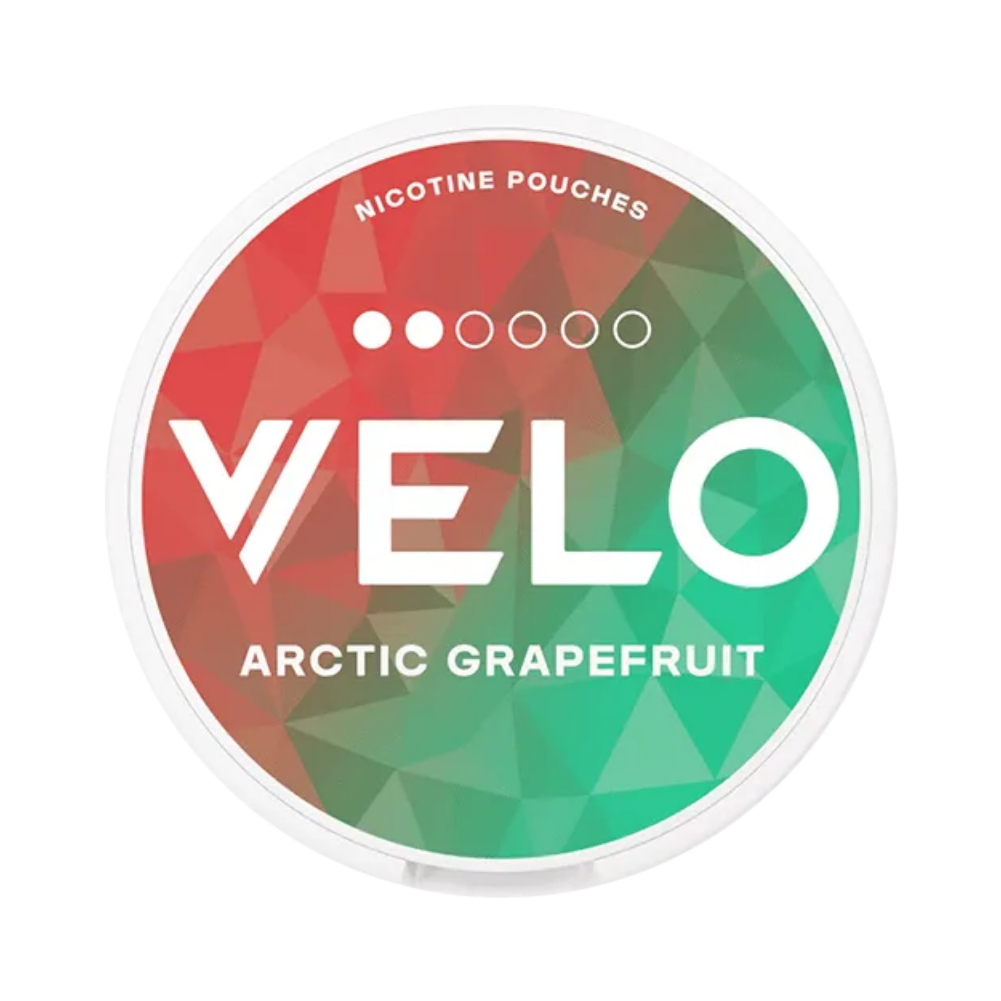 VELO Arctic Grapefruit nicotine pouch can – Slim, 6 mg, 20 pouches