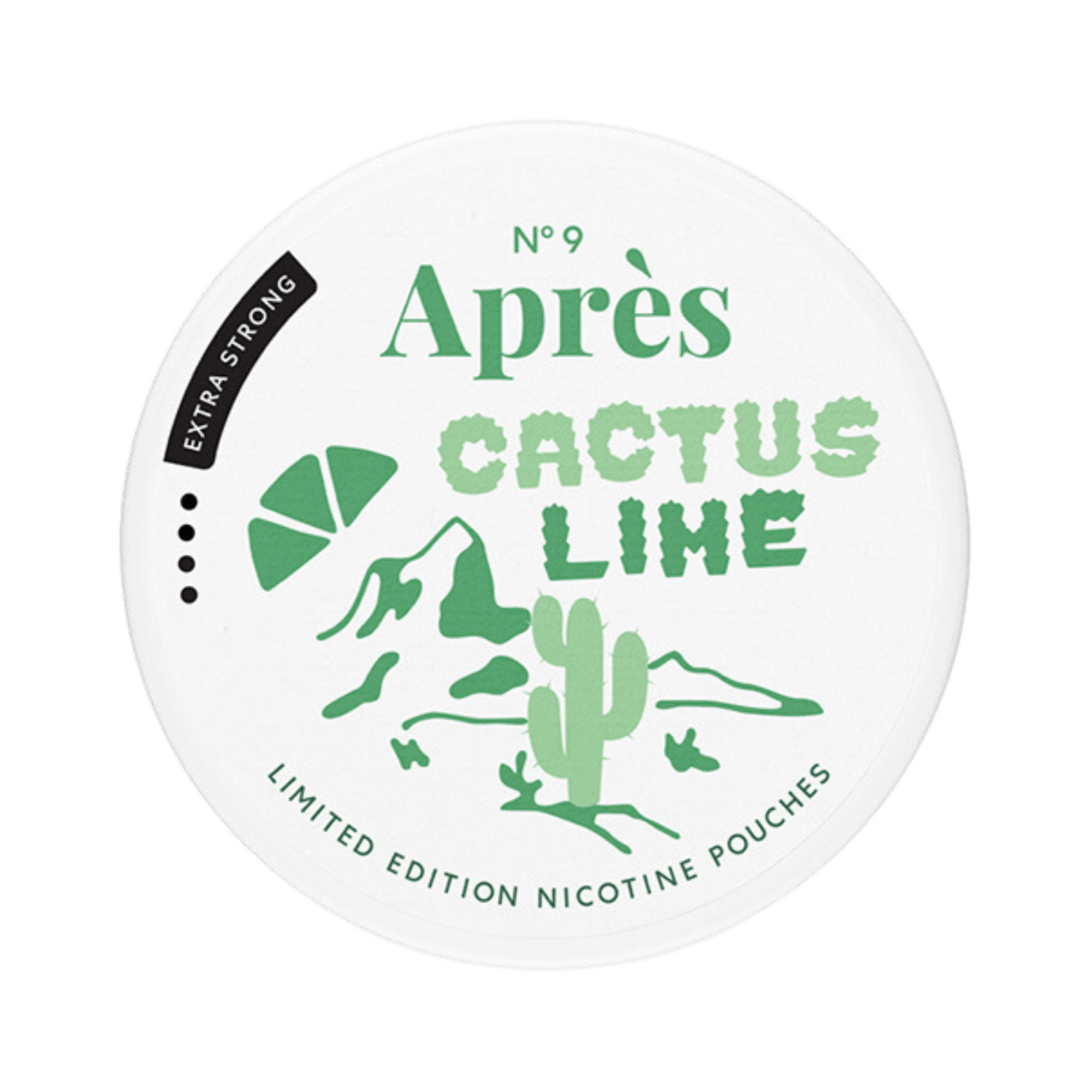 Can of Après Cactus Lime Extra Strong - Nicotine Pouches
