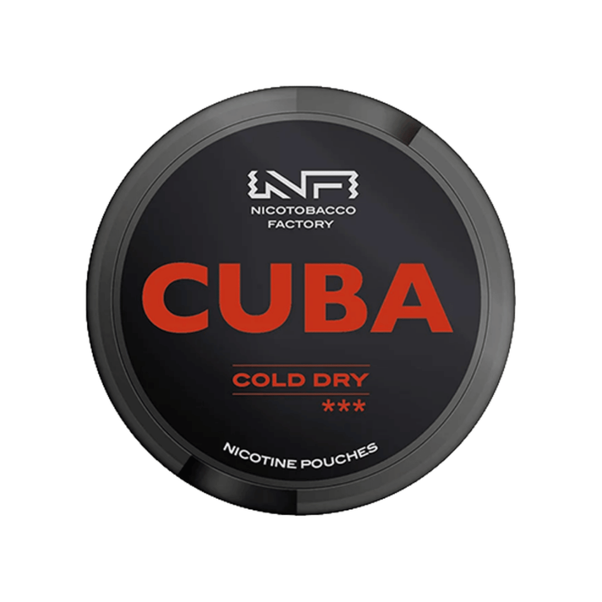 CUBA Black Cold Dry 43mg - Pouchland