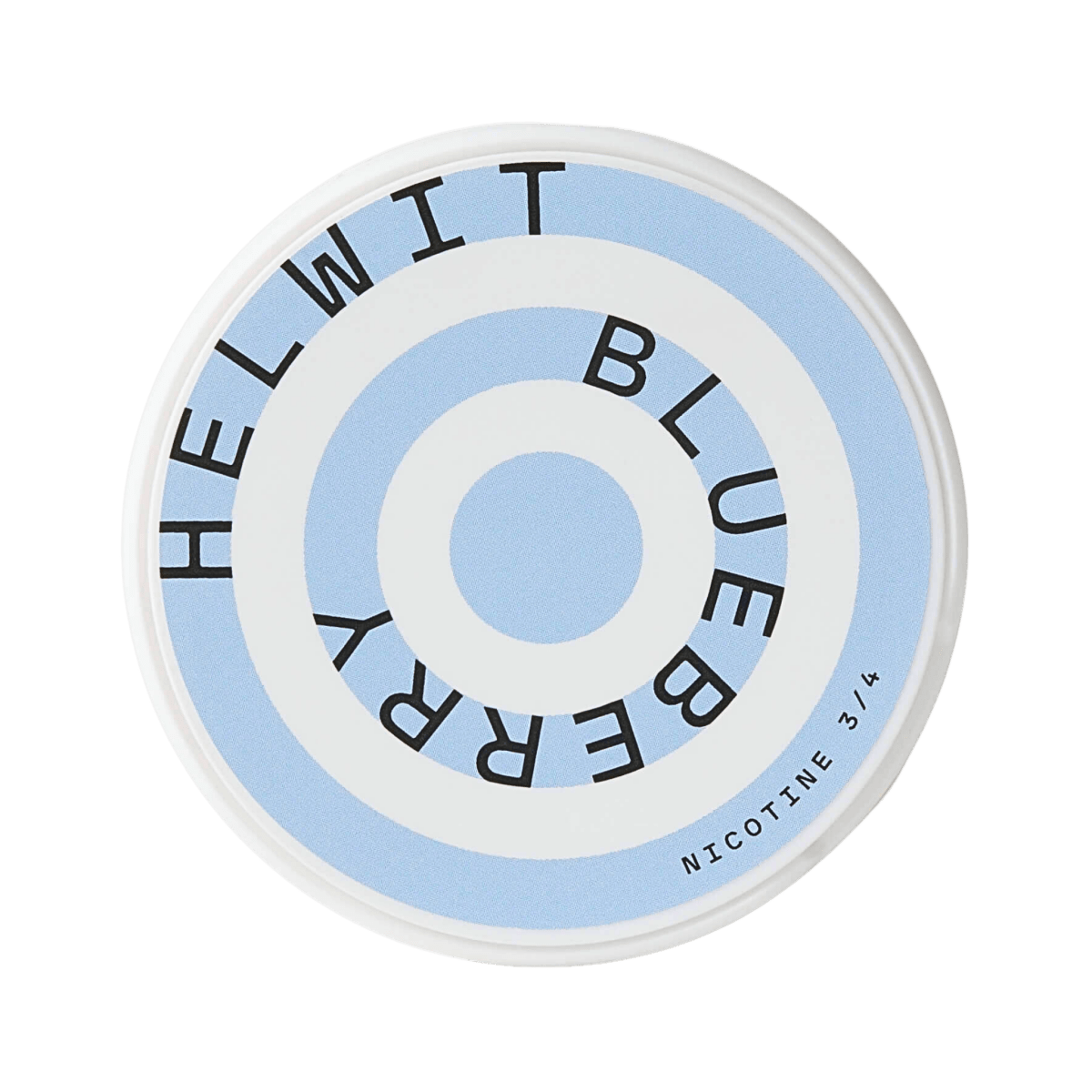 Can of Helwit Blueberry - Nicotine Pouches