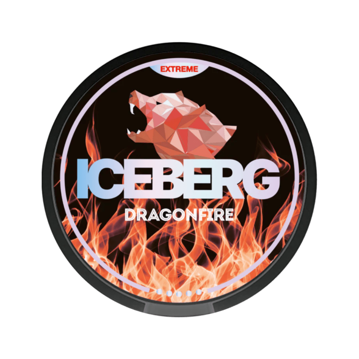 Can of Iceberg Dragonfire - Nicotine Pouches