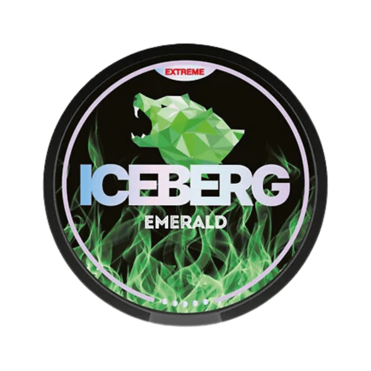 Can of Iceberg Emerald - Nicotine Pouches