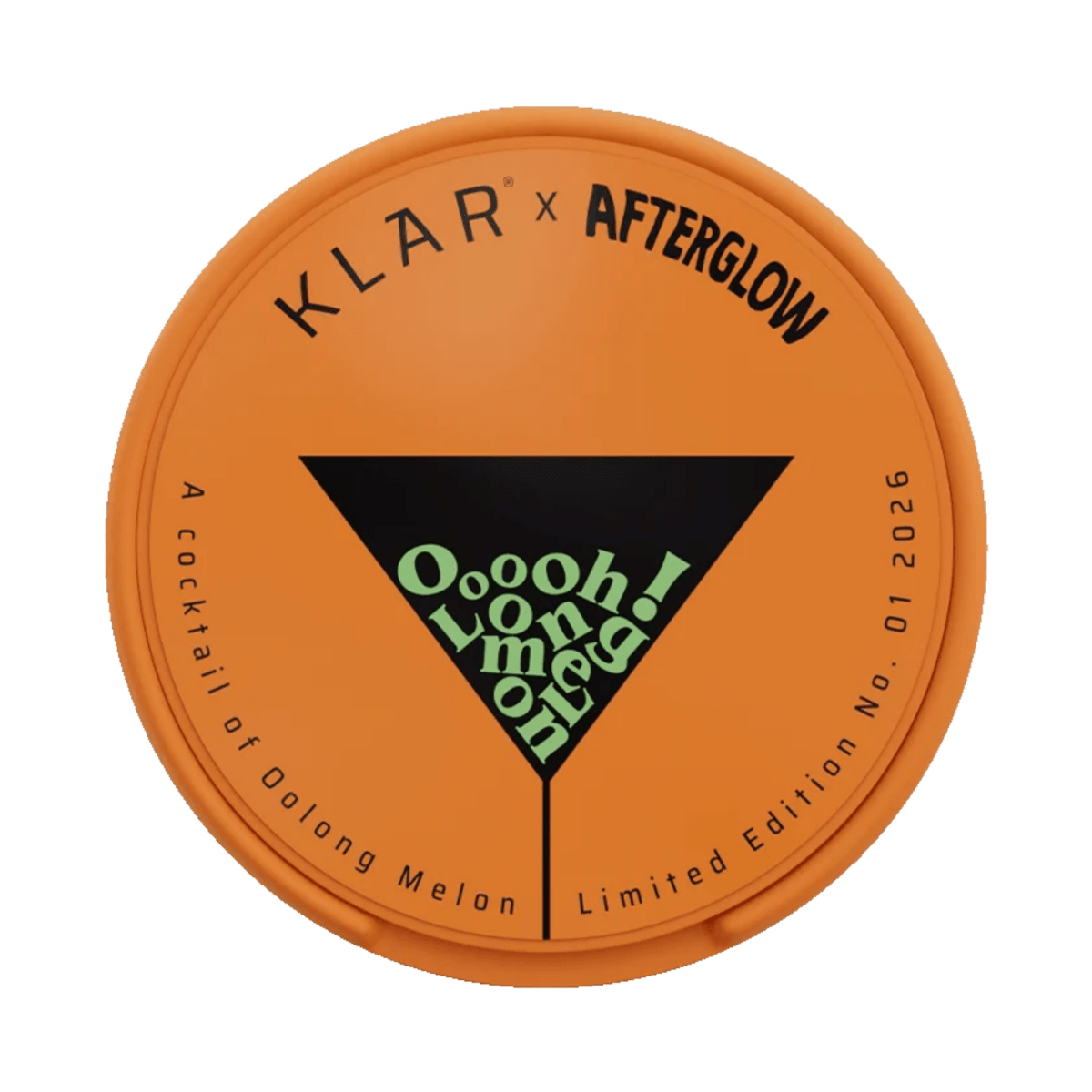 KLAR Afterglow Edition Oolong Melon Mini Strong can – Mini semi-moist, 6.4mg, 20 pouches