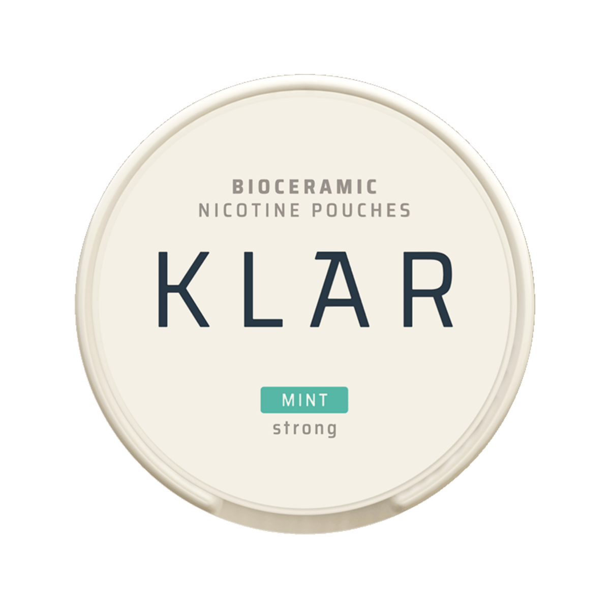 KLAR Mint Mini Strong nicotine pouch can – Mini semi-moist, 6 mg, 20 pouches