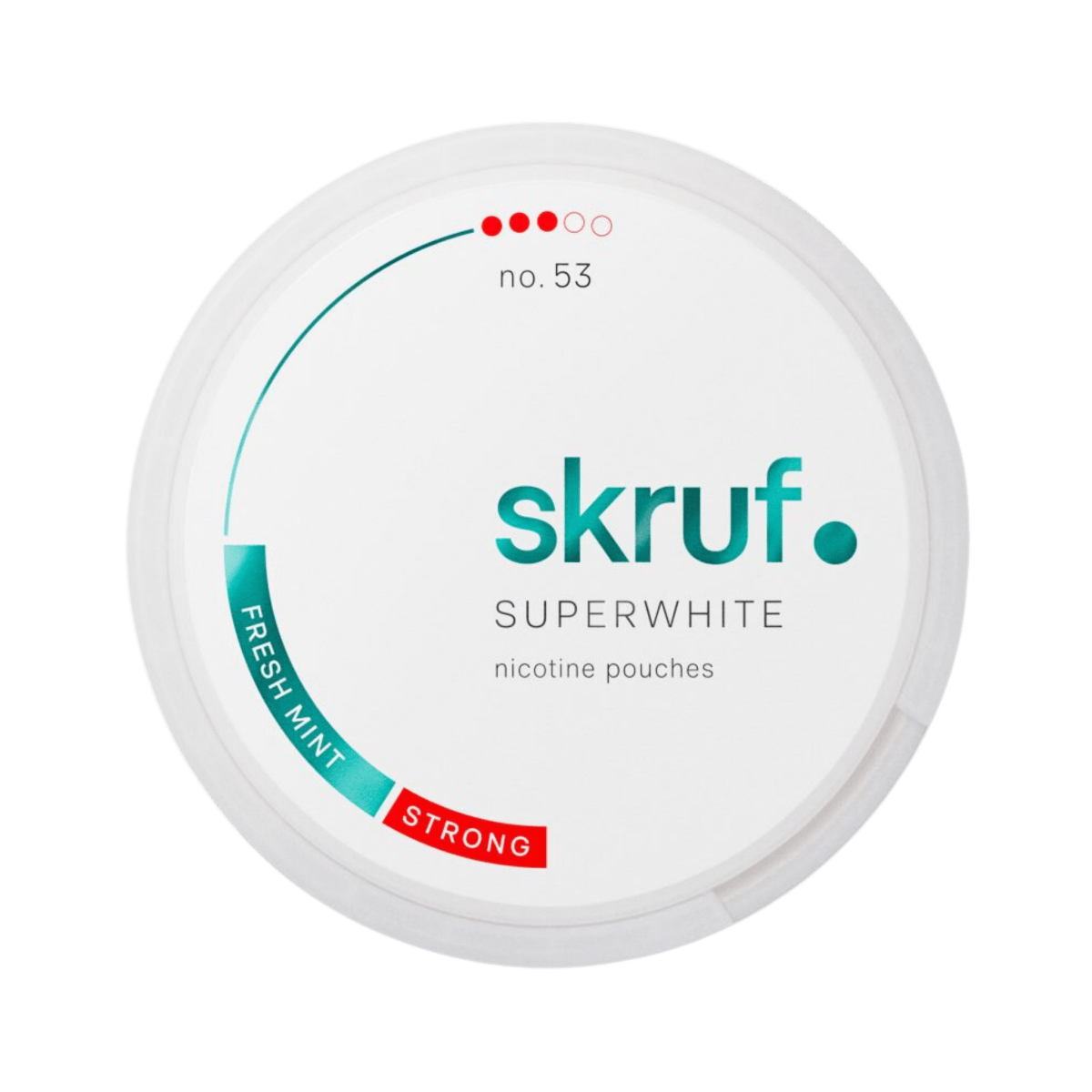 SKRUF No.53 Fresh Mint Strong - Swedie