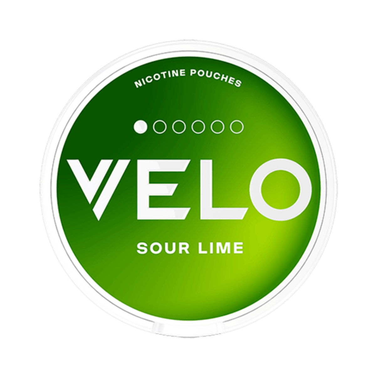 Can of VELO Sour Lime Mini - Nicotine Pouches