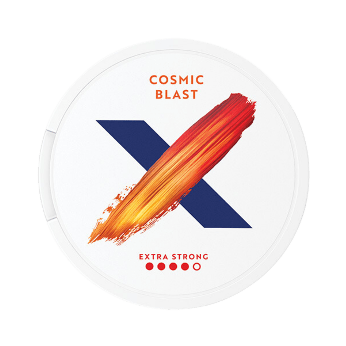 Can of X Cosmic Blast Extra Strong - Nicotine Pouches