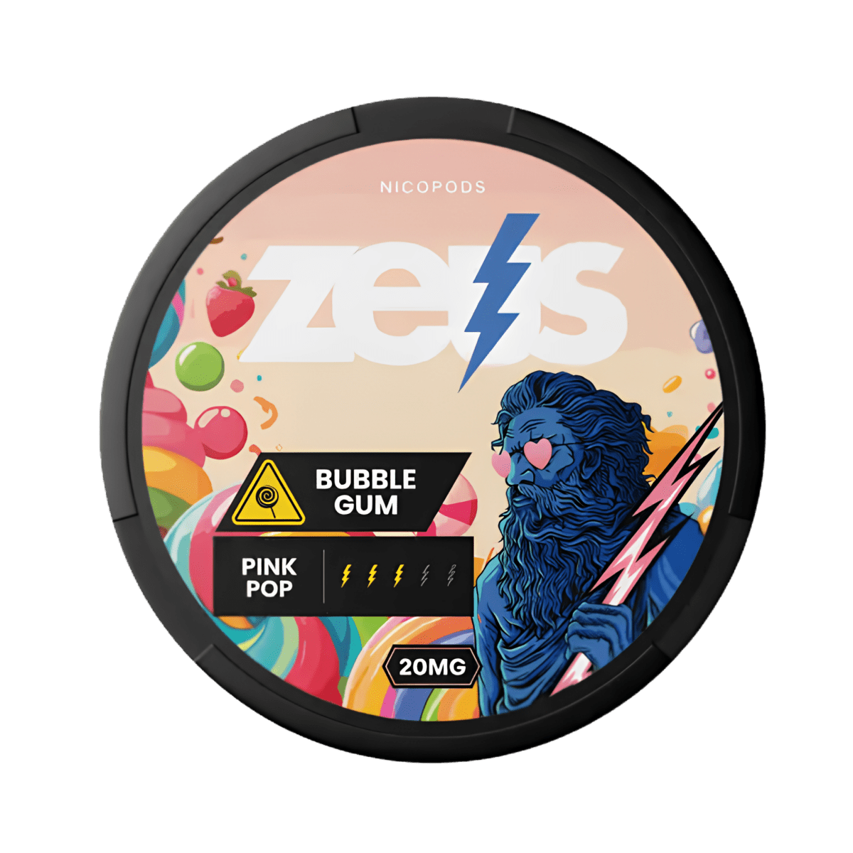 Zeus Bubblegum 10mg - Pouchland