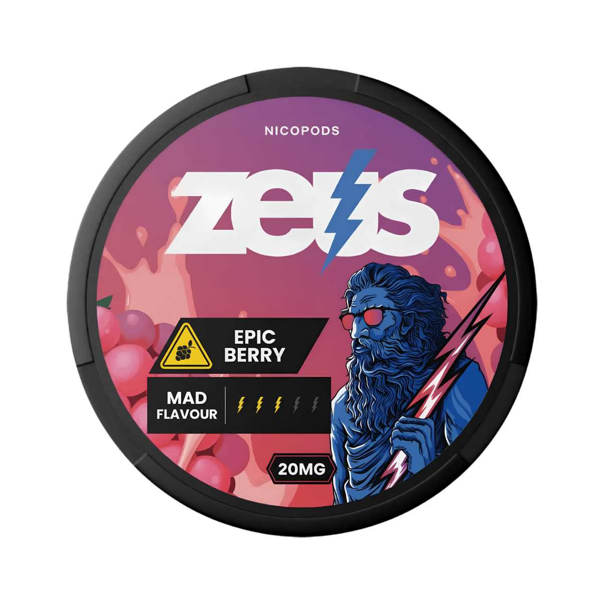 Zeus Epic Berry 10mg - Pouchland