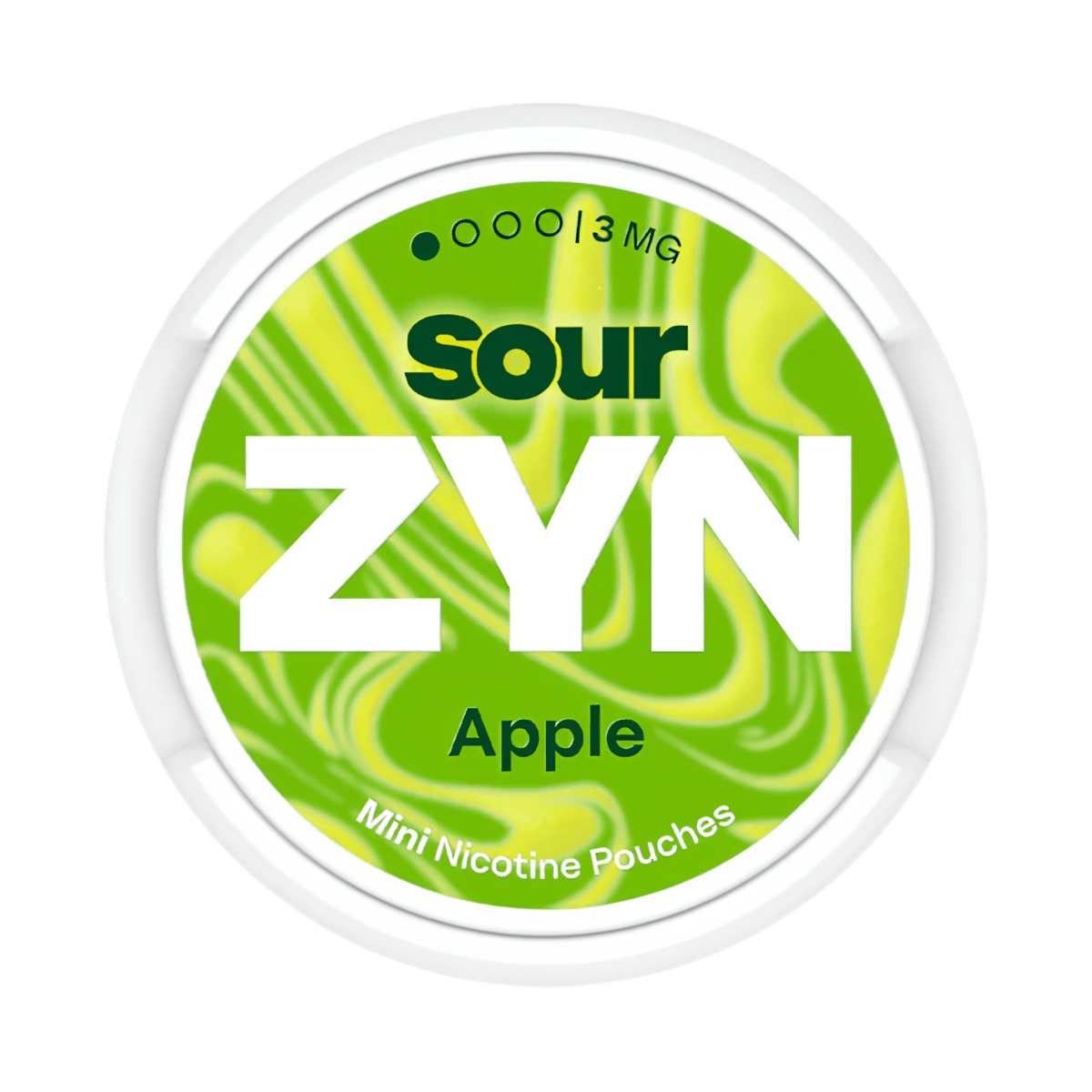 ZYN Sour Apple Mini 3mg - Pouchland
