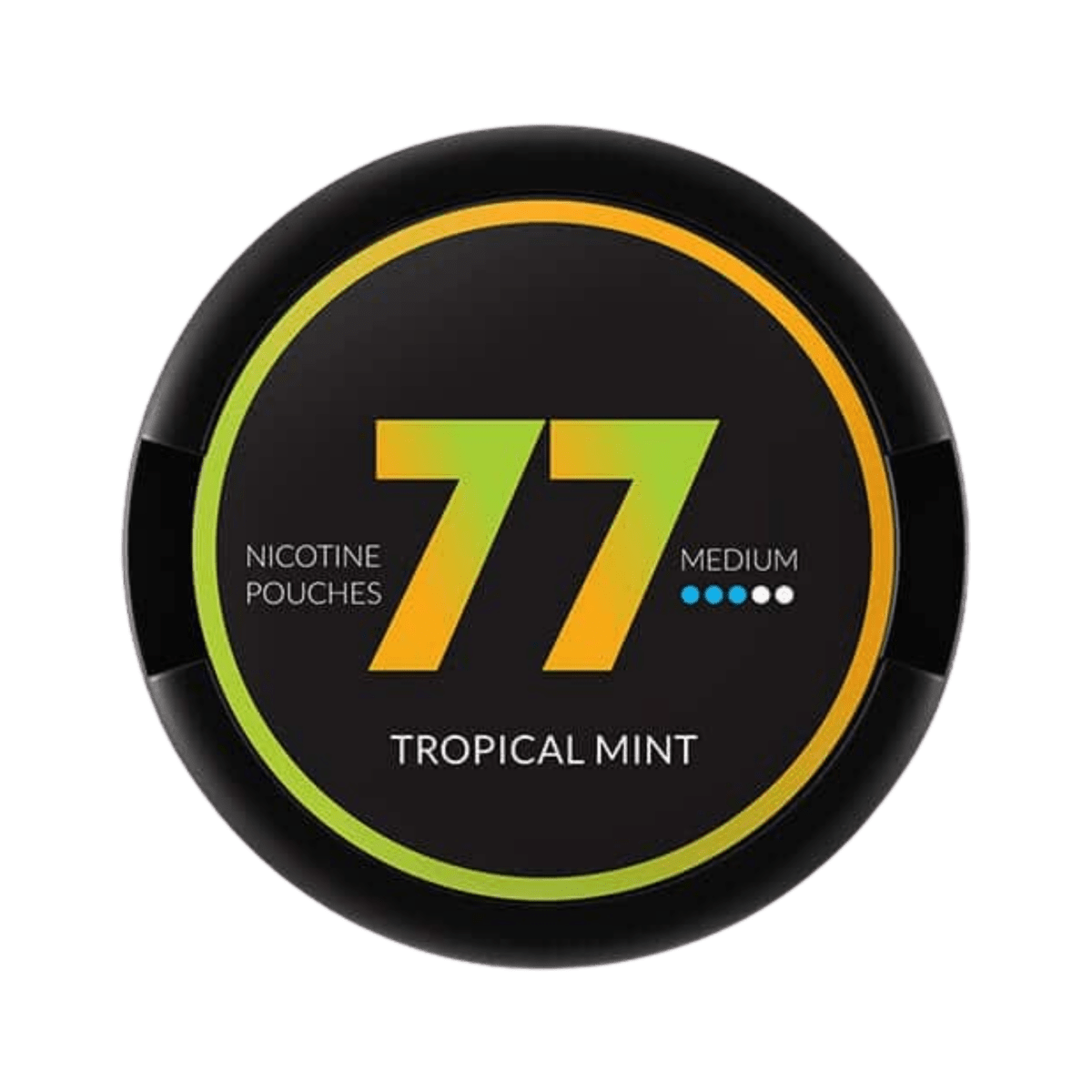 Can of 77 Tropical Mint - Nicotine Pouches