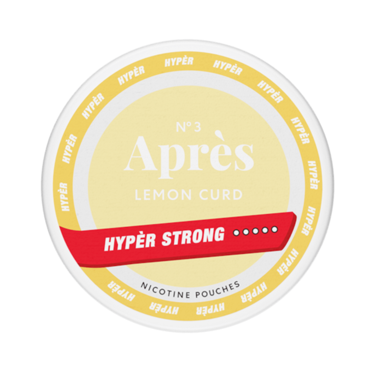 Can of Après Lemon Curd Hyper Strong - Nicotine Pouches