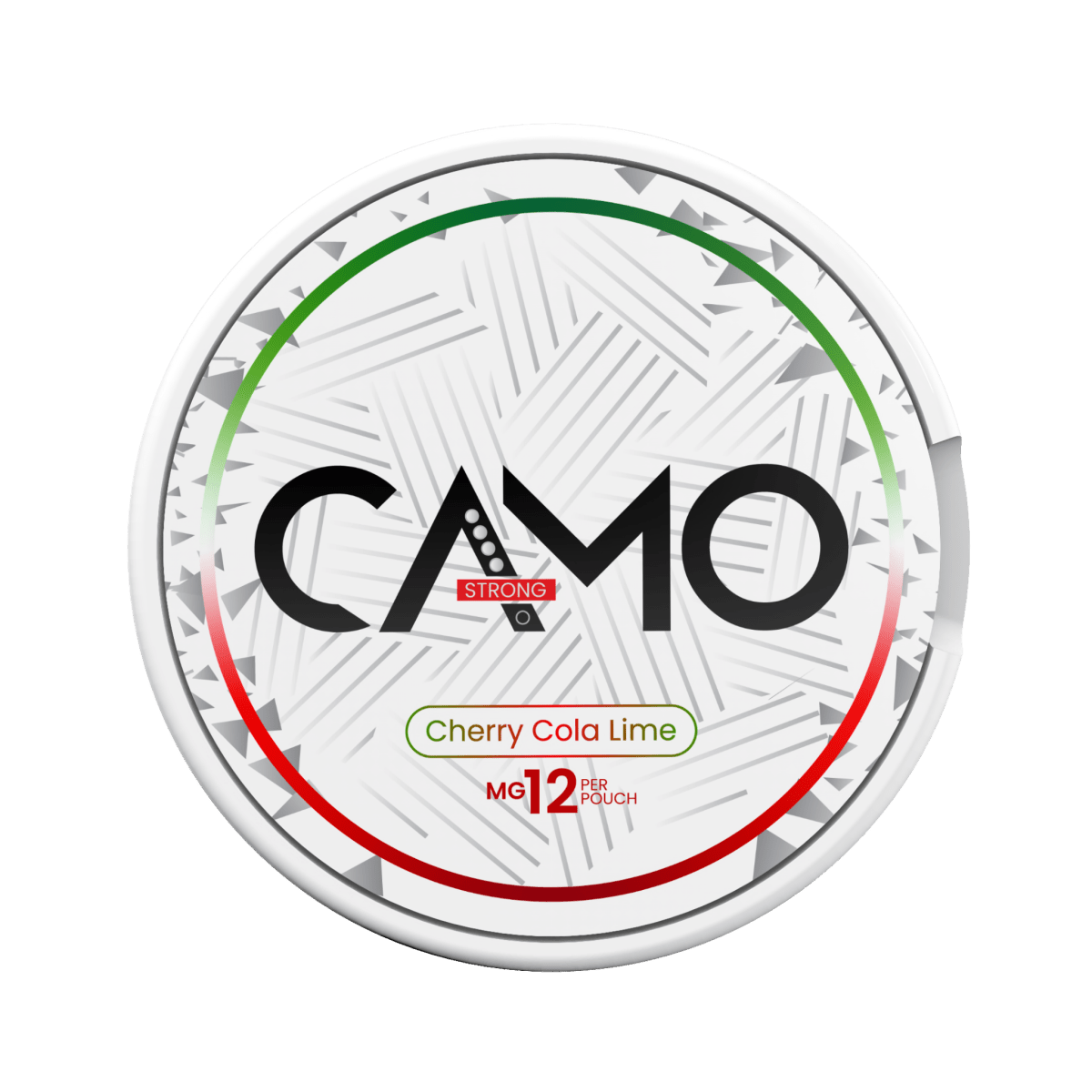 Can of CAMO Cherry Cola Lime - Nicotine Pouches