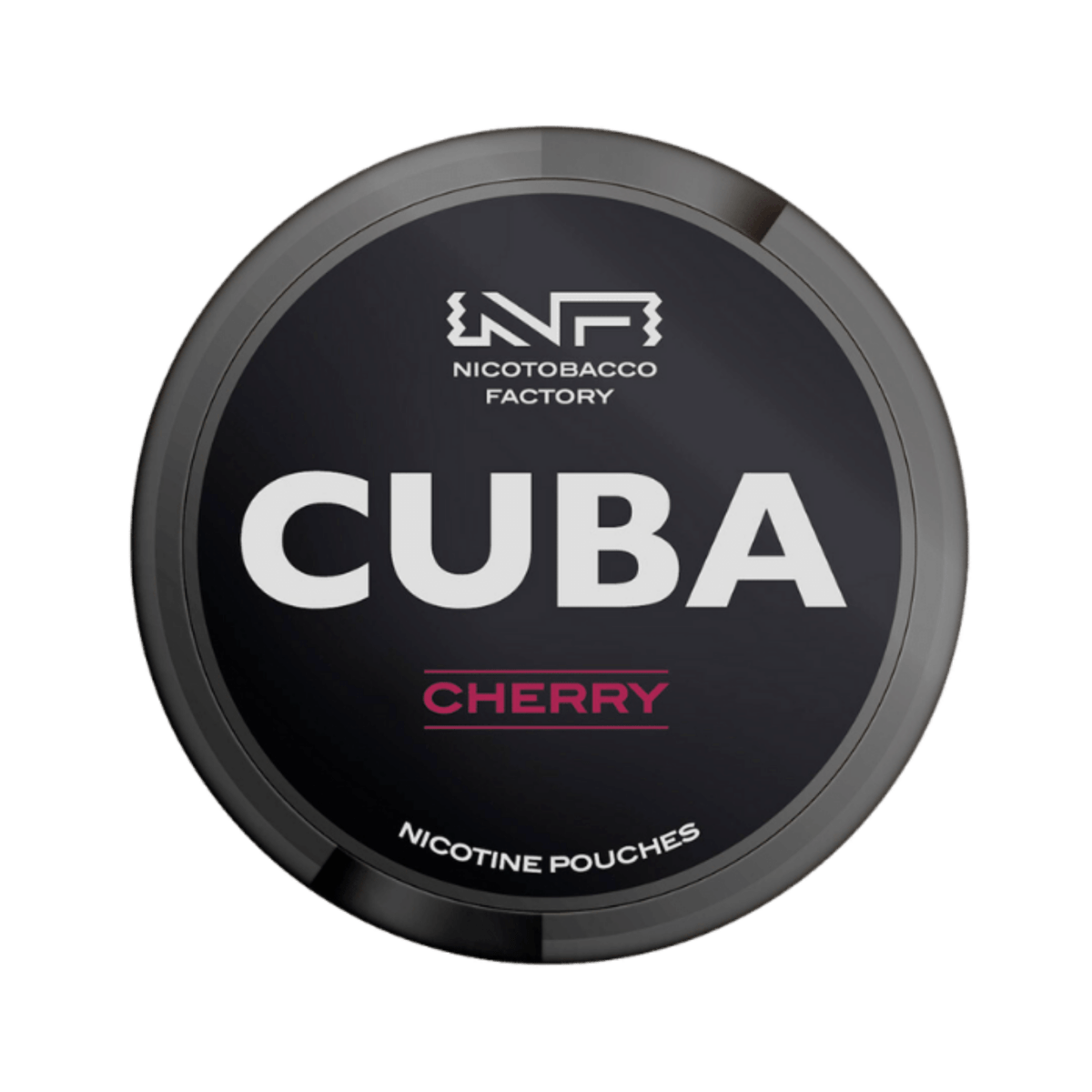 Can of CUBA Cherry - Nicotine Pouches