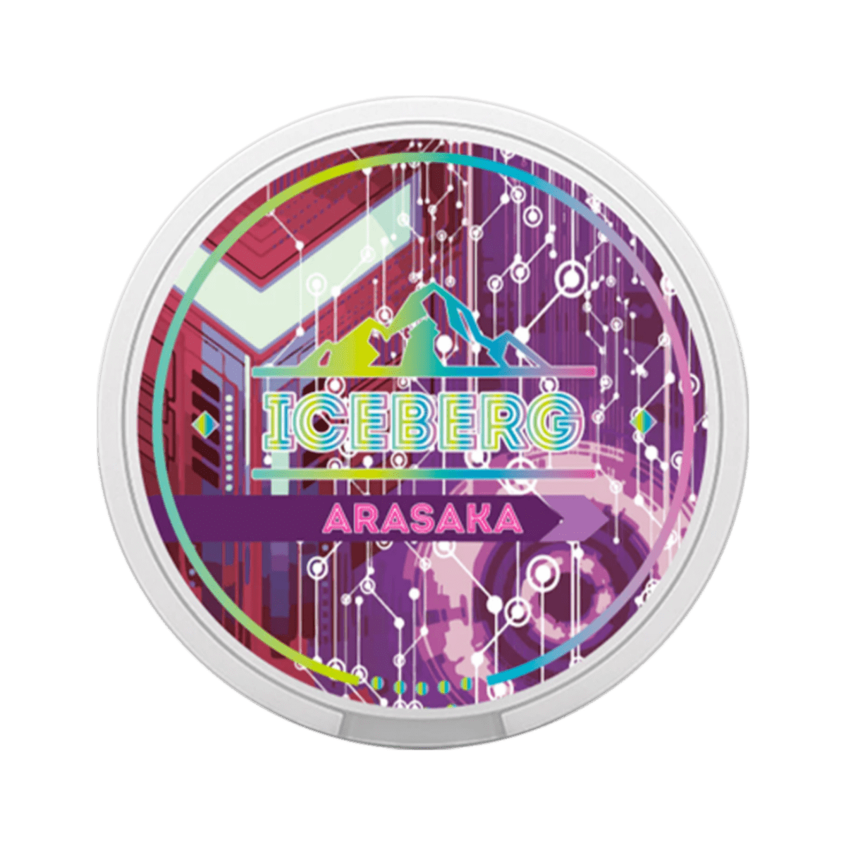 Can of Iceberg Arasaka - Nicotine Pouches