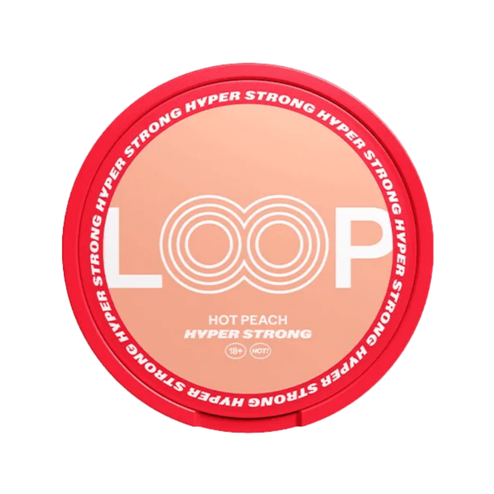 LOOP Hot Peach Hyper Strong – 15.6mg, 20 Pouches | Pouchland