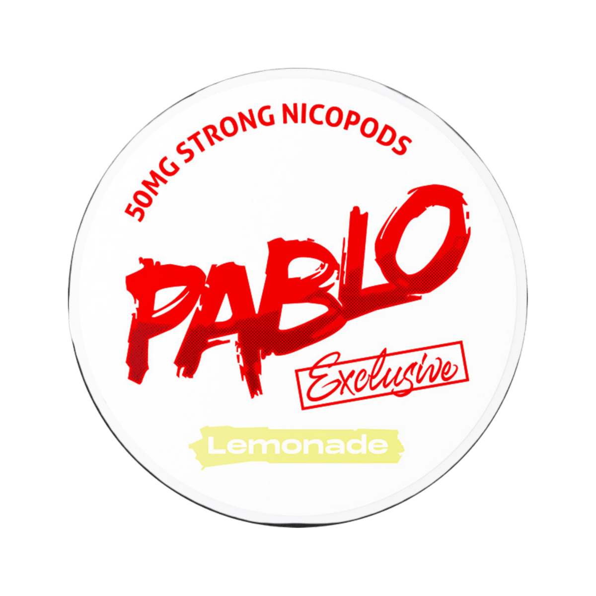 Can of Pablo Exclusive Lemonade – Nicotine Pouch
