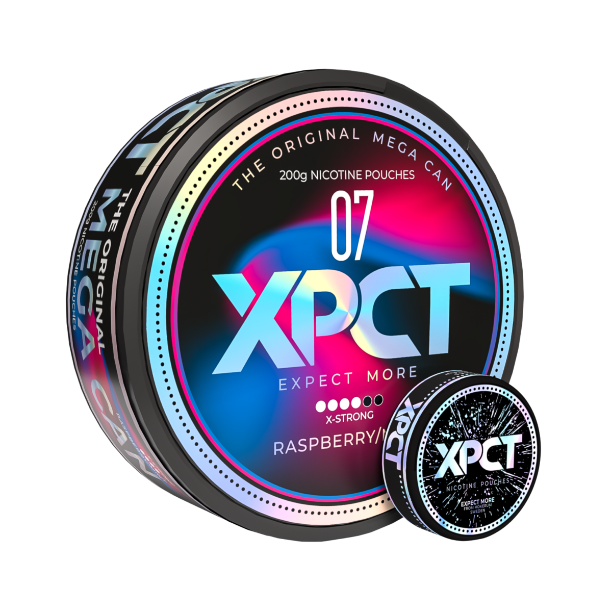 XPCT Raspberry Mint Mega Can - Pouchland