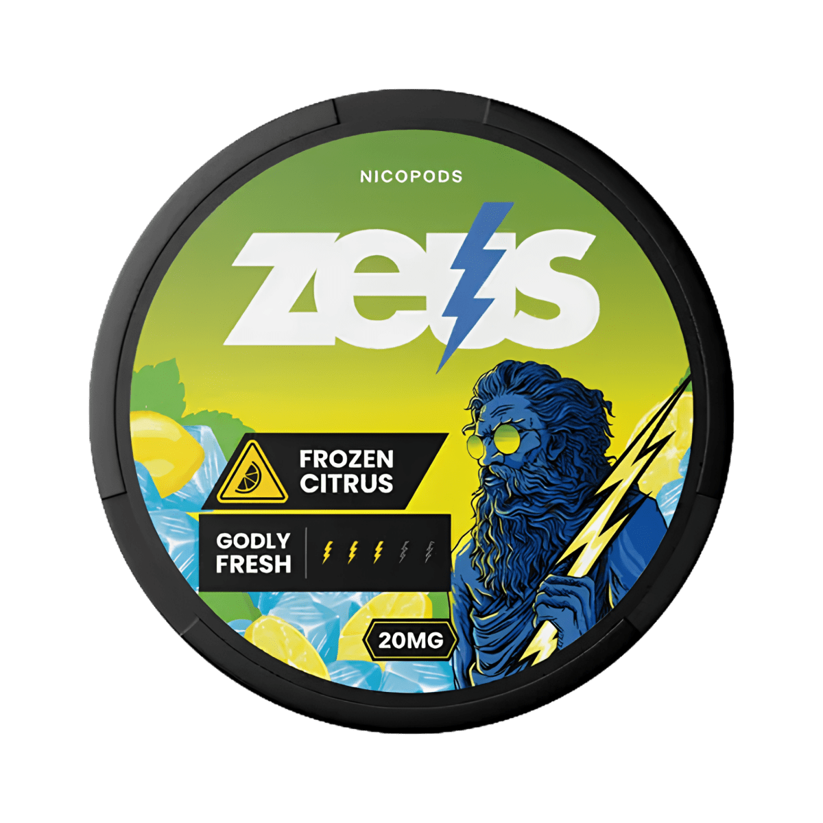 Zeus Frozen Citrus 10mg - Pouchland