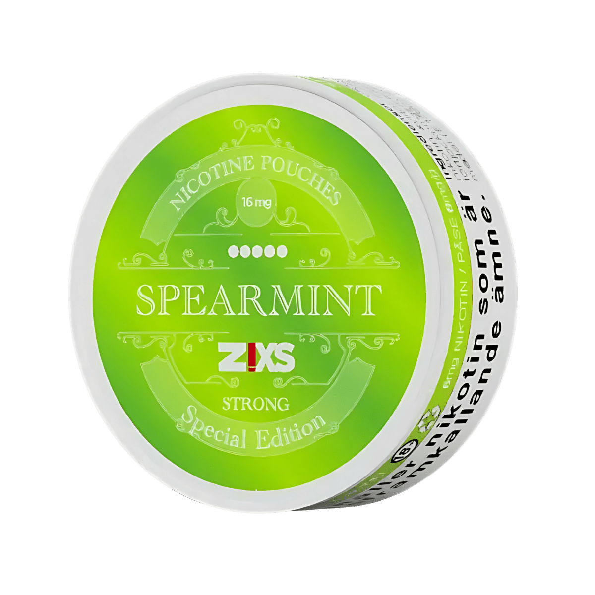 ZIXS Spearmint Slim Strong - Swedie